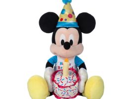 Mickey Mouse Happy Birthday Plush – Medium 18” can now be purchased online