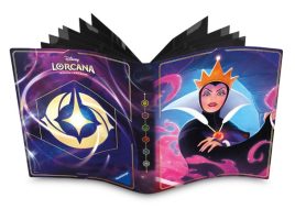 Evil Queen Lorebook Card Portfolio by Ravensburger – Disney Lorcana Trading Card Game – Snow White and the Seven Dwarfs – Purchase Online Now