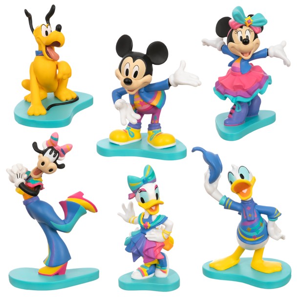 Mickey Mouse and Friends Figure Set - Disneyland 70th Anniversary