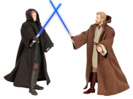 Obi-Wan Kenobi and Anakin Skywalker Talking Action Figure Set – Star Wars Power Force – 10” H is available online for purchase