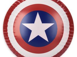 Captain America Light-Up Inflatable Shield with Sound Effects – Get It Here