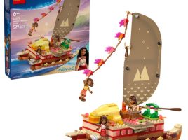 LEGO Moana’s Adventure Canoe 43270 – Moana 2 available online for purchase