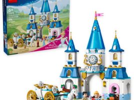 LEGO Cinderella’s Castle & Horse Carriage 43275 released today
