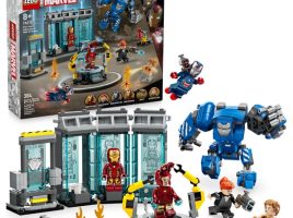 LEGO® Iron Man’s Laboratory Hall of Armor 76315 is now available for purchase