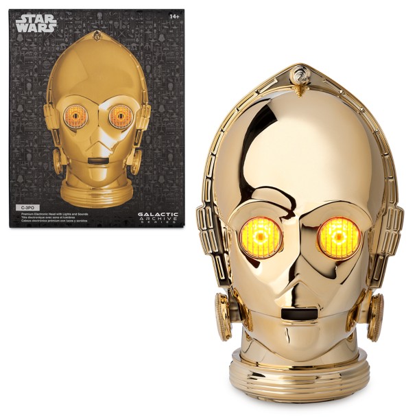 C-3PO Premium Electronic Head with Lights and Sounds - Star Wars