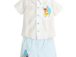 Bambi Woven Shirt and Shorts Set for Baby – Purchase Online Now