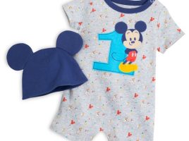 Mickey Mouse ”1” Bodysuit Set for Baby now out