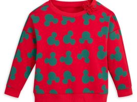 Mickey Mouse Icon Holiday Pullover Sweatshirt for Toddlers by monica + andy here now