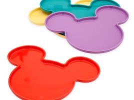 Mickey Mouse Icon Melamine Appetizer Plate Set – Mousewares now available for purchase