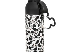 Mickey Mouse Stainless Steel Water Bottle with Caribiner now available for purchase