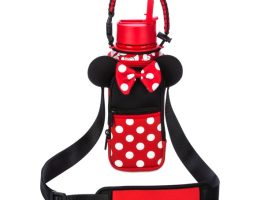 Minnie Mouse Stainless Steel Water Bottle and Carrier now out for purchase