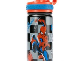 Spider-Man 14oz. Stainless Steel Water Bottle with Built-In Straw – Buy It Today!
