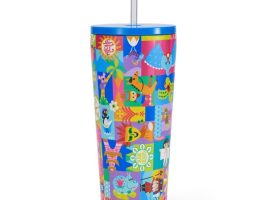 Disney it’s a small world Stainless Steel Tumbler with Straw – Buy It Today!