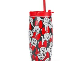 Minnie Mouse Stainless Steel Tumbler with Straw available online
