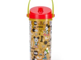 Mickey Mouse Color-Changing Water Bottle with Built-In Straw and Handle available online