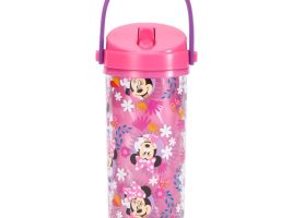 Minnie Mouse Color-Changing Water Bottle with Built-In Straw and Handle is now available