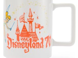 Tinker Bell and Sleeping Beauty Castle Mug – Disneyland 70th Anniversary now available online