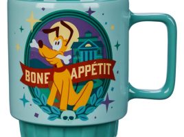 Pluto and Hitchhiking Ghosts ”Bone Appétit” Footed Mug – The Haunted Mansion – Buy It Today!