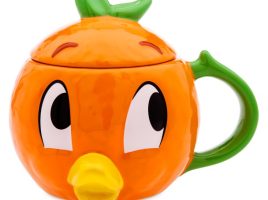 Orange Bird Mug with Lid – Buy Online Now