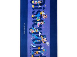 Mickey Mouse and Friends Beach Towel – Disneyland 70th Anniversary – Personalized – Buy It Today!