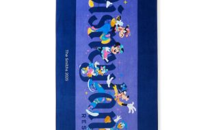 Mickey Mouse and Friends Beach Towel – Disneyland 70th Anniversary – Personalized – Buy It Today!