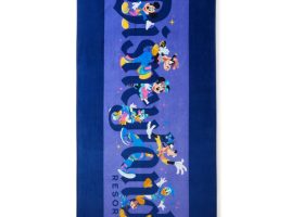 Mickey Mouse and Friends Beach Towel – Disneyland 70th Anniversary now available online