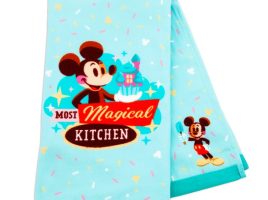 Mickey Mouse Kitchen Towel – Mousewares – Teal is here now