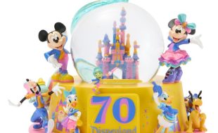 Mickey Mouse and Friends Light-Up Musical Snowglobe – Disneyland 70th Anniversary – Purchase Online Now