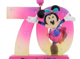 Minnie Mouse Figural Ornament – Disneyland 70th Anniversary now out