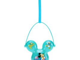 Mickey Mouse and Friends Balloon Light-Up Popcorn Bucket Ornament – Disneyland 70th Anniversary here now