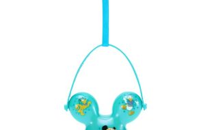 Mickey Mouse and Friends Balloon Light-Up Popcorn Bucket Ornament – Disneyland 70th Anniversary here now