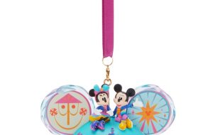 Mickey and Minnie Mouse Ear Hat Ornament – Disneyland 70th Anniversary now out