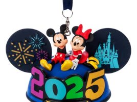 Mickey Mouse and Friends Light-Up Ear Hat Ornament – Disneyland 2025 now available online