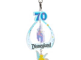 Tinker Bell and Sleeping Beauty Castle Mobile Ornament – Disneyland 70th Anniversary here now