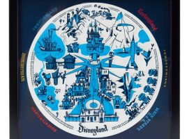 Disneyland 70th Anniversary Map Replica Wall Art now out for purchase