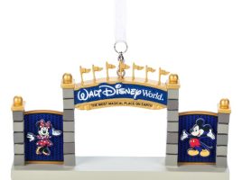 Walt Disney World Main Gate Sketchbook Ornament released today
