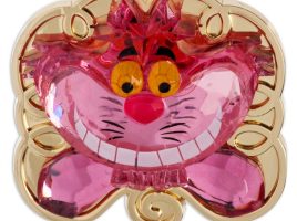 Cheshire Cat Sculpted Acrylic Pin – Alice in Wonderland – Purchase Online Now