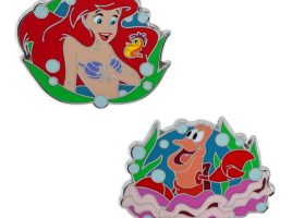 Ariel and Sebastian Pin Set – The Little Mermaid is here now