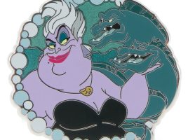 Ursula Flotsam and Jetsam Pin – The Little Mermaid – Disney Villains is now out