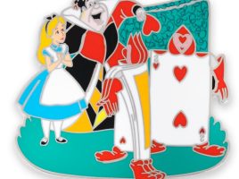 Alice and Queen of Hearts Pin – Alice in Wonderland here now