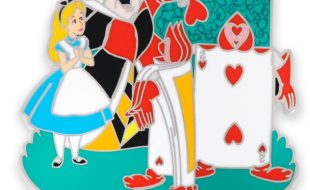 Alice and Queen of Hearts Pin – Alice in Wonderland here now