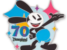 Oswald Pin – Disneyland 70th Anniversary now available for purchase