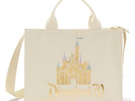 Sleeping Beauty Castle Woven Tote – Disneyland 70th Anniversary is now available online