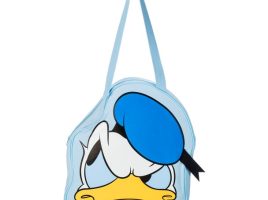Donald Duck Big Face Canvas Tote is now available Donald Duck Big Face Canvas Tote is now available