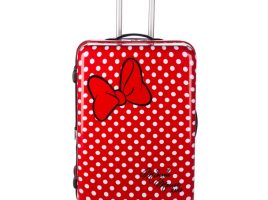 Minnie Mouse Polka Dot Rolling Luggage – 28” now available online