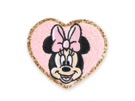 Minnie Mouse Heart Patch by Stoney Clover Lane available online