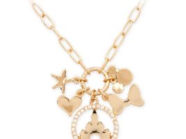 Fantasyland Castle Charm Necklace available online