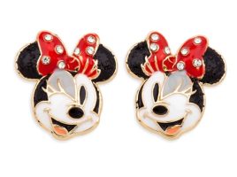 Minnie Mouse Earrings by BaubleBar has hit the shelves