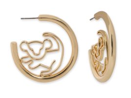 Simba Hoop Earrings by BaubleBar – The Lion King has hit the shelves for purchase
