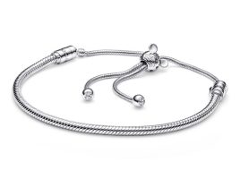 Mickey Mouse Icon Fantasyland Castle Slider Bracelet by Pandora – Silver – Disney Parks here now